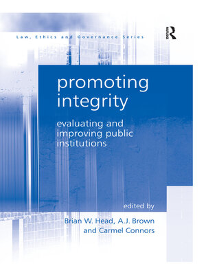 cover image of Promoting Integrity